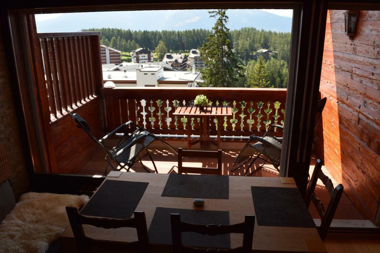 Superbe Studio A Crans-Montanaアパートメント エクステリア 写真