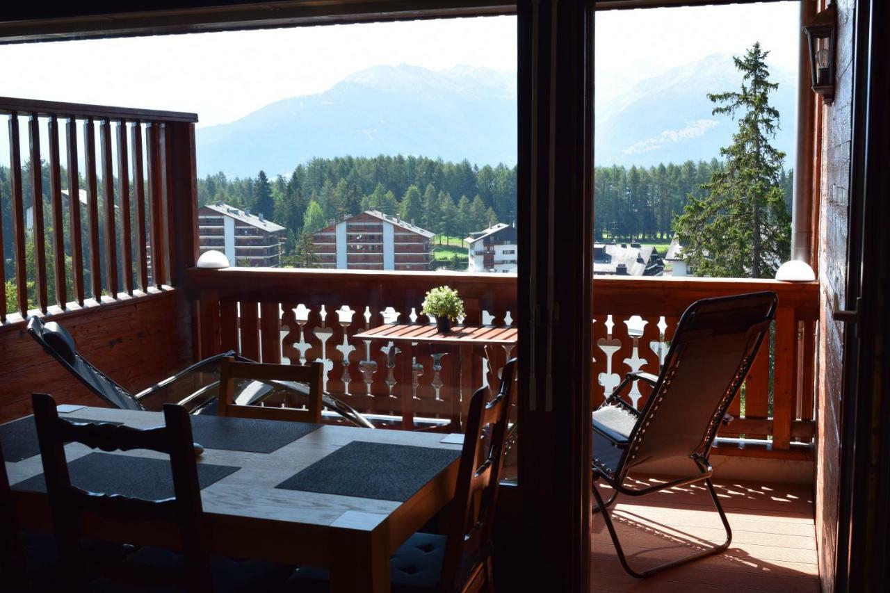 Superbe Studio A Crans-Montanaアパートメント エクステリア 写真